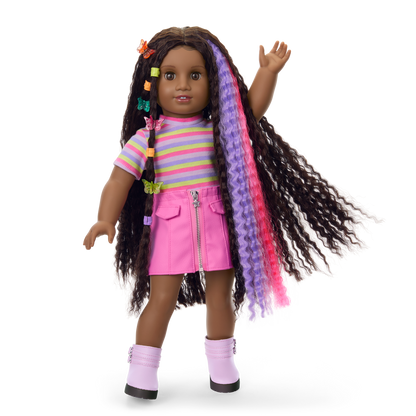 Long Hair Looks™ by Truly Me™ 18-inch Doll #135 & hair accessories