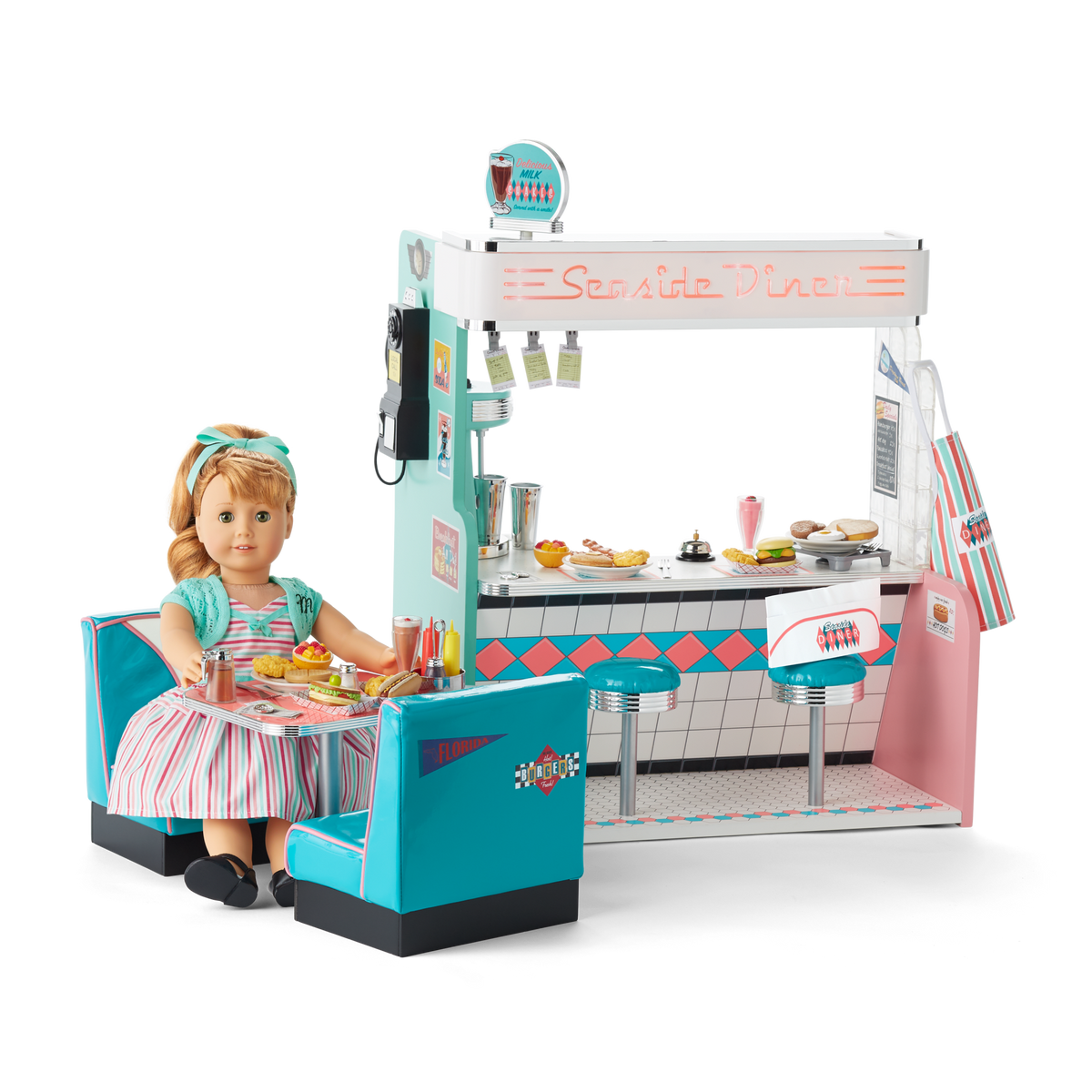 Maryellen’s™ Seaside Diner for 18-inch Dolls (Historical Characters)