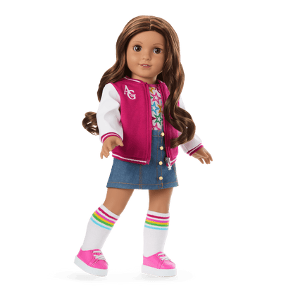 Truly Me™ 18-inch Doll #117, Puppy, Mini Backpack & Accessories AG™ Star Squad Bundle