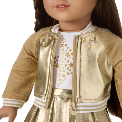 November Topaz Pizzazz Outfit for 18-inch Dolls
