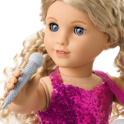 American Girl® x Megan Moroney Guitar & Mic Stand for 18-inch Dolls