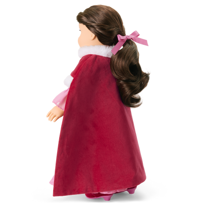 Disney Princess Belle Winter Dress & Cape Outfit for 18-inch Dolls by American Girl®