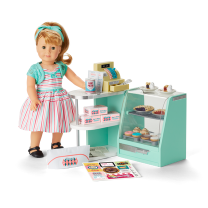 Maryellen’s™ Seaside Diner Bakery Case for 18-inch Dolls (Historical Characters)