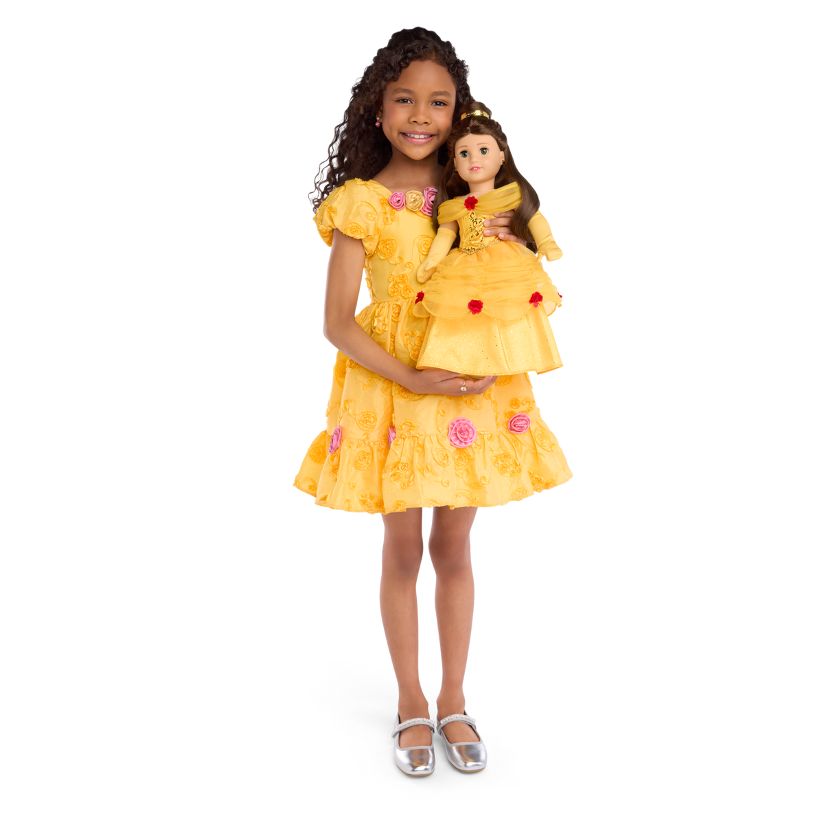 American Girl® Disney Princess Belle 18-inch Doll & Dress for Girls Bundle