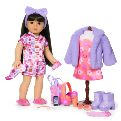 Truly Me™ #130 Doll & Day of Fun All-in-One Set