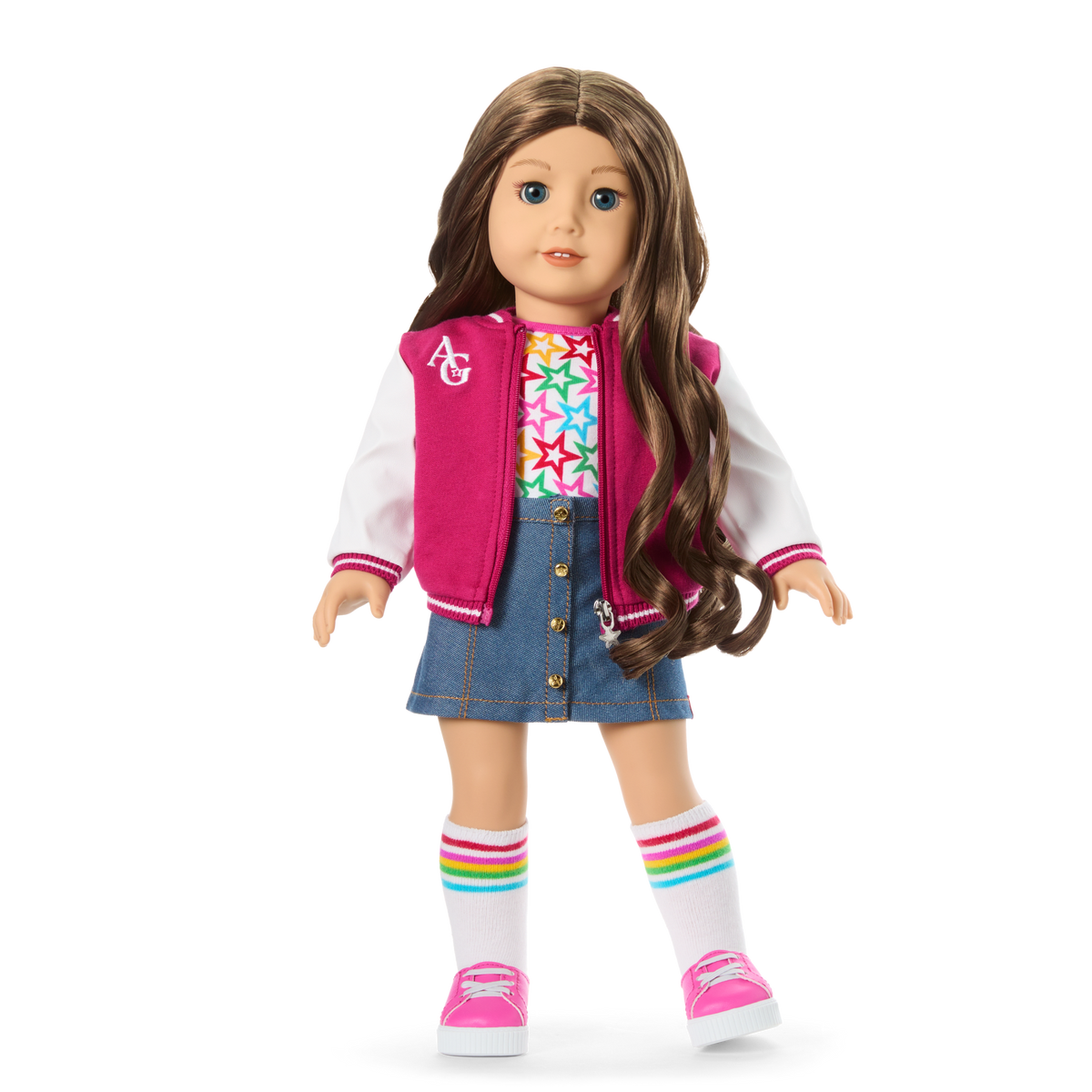 Truly Me™ 18-inch Doll #126, Puppy, Mini Backpack & Accessories AG™ Star Squad Bundle