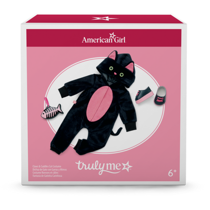 Claws & Cuddles Cat Costume for 18-inch Dolls