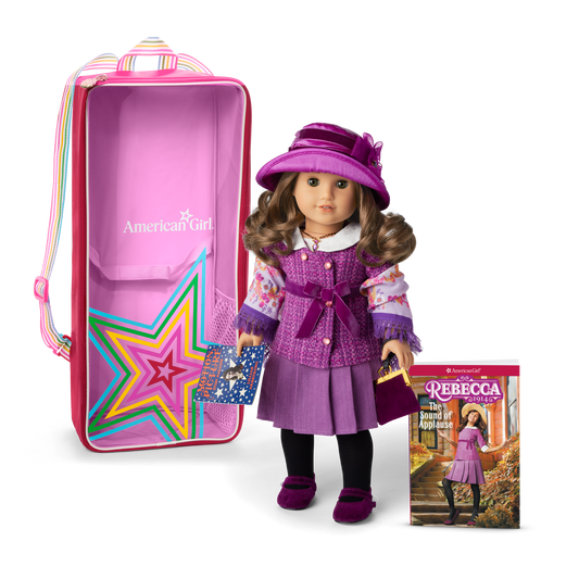Rebecca™ 18-inch Doll, Book, Accessories & Doll Carrier (Historical Characters)