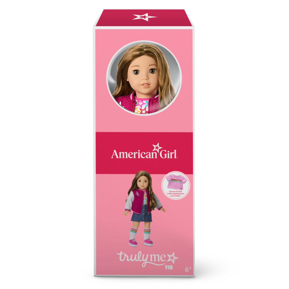 Truly Me™ 18-inch Doll #118, Puppy, Mini Backpack & Accessories AG™ Star Squad Bundle