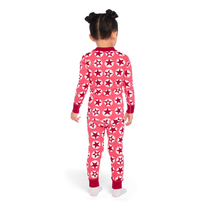 American Girl® x Hanna Andersson Berry Bright Stars Pajamas for Little Girls & Bitty Baby® Dolls