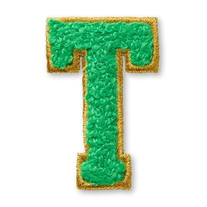 AG™ Letter T Stick-On Patch