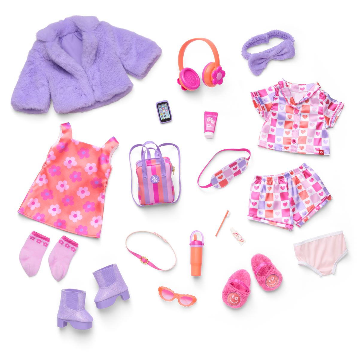 Truly Me™ #127 Doll & Day of Fun All-in-One Set