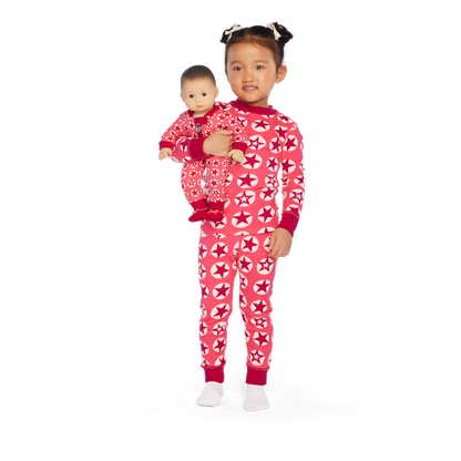American Girl® x Hanna Andersson Berry Bright Stars Pajamas for Little Girls & Girls