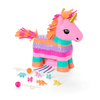 Pink Party-Ready Dress & Party Accessories for 18-inch Dolls