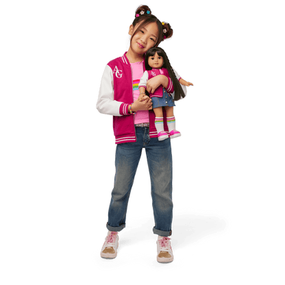 AG™ Star Squad Varsity Jacket for Girls