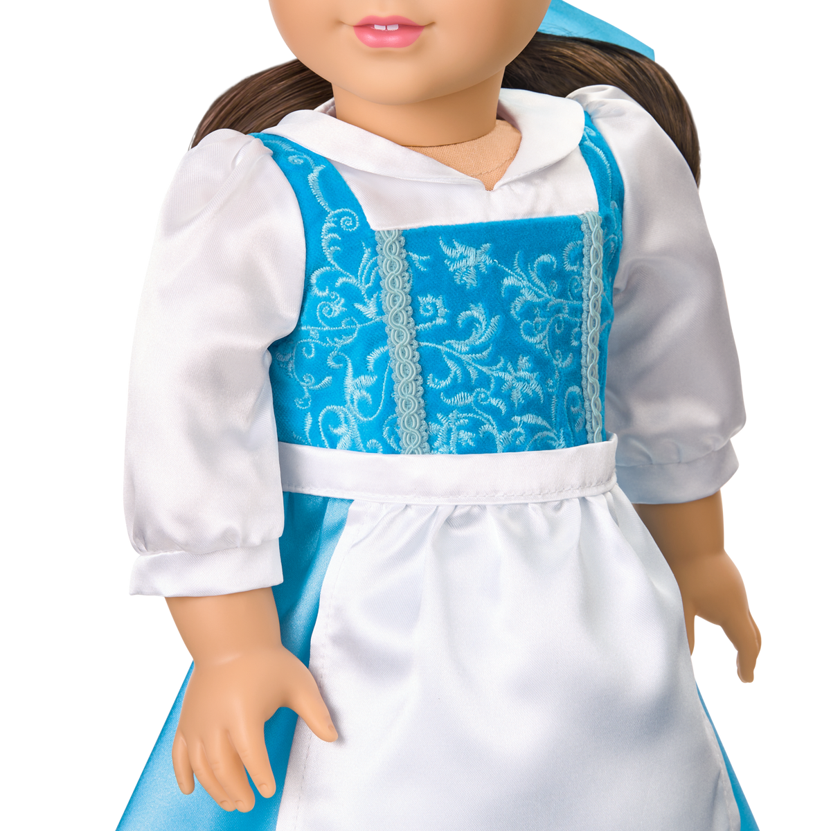 American Girl® Disney Princess Belle Blue Dress, Mrs. Potts, Chip & Accessories for 18-inch Dolls