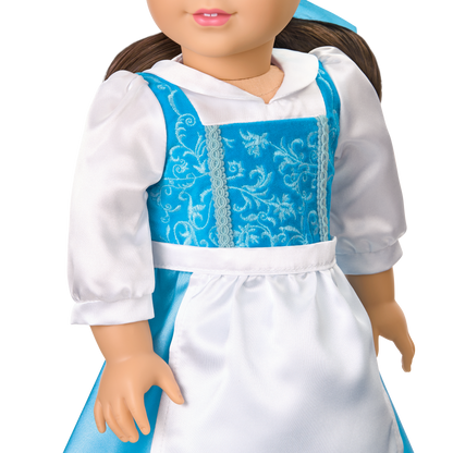 American Girl® Disney Princess Belle Blue Dress, Mrs. Potts, Chip & Accessories for 18-inch Dolls