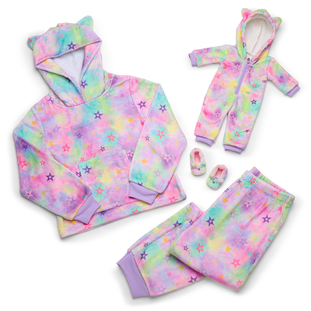 Summer's™ Stars & Snuggles Pajamas for Girls & 18-inch Dolls (Girl of the Year™ 2025)