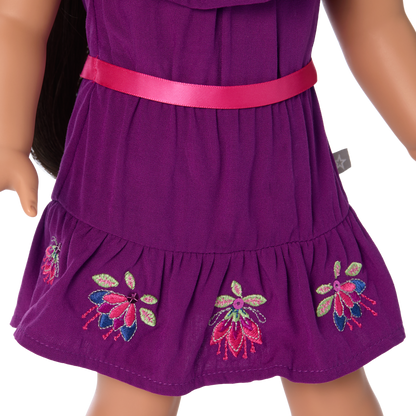 Raquel's™ Beach Party Dress for 18-inch Dolls (Girl of the Year™ 2026)