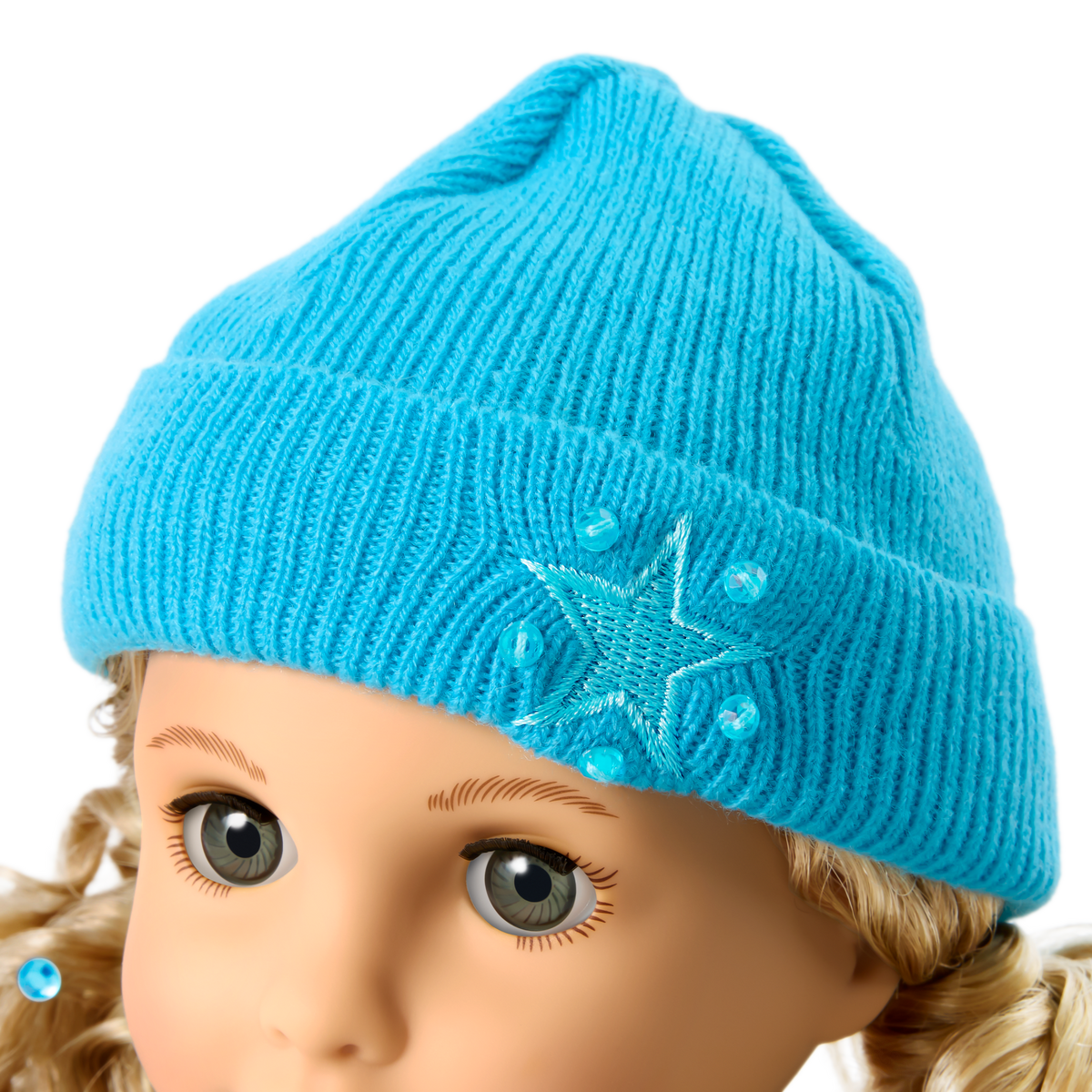 December Blue Brilliance Topaz Outfit for 18-inch Dolls