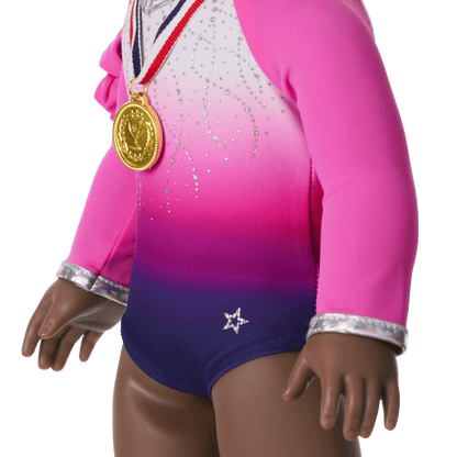Beam with Pride Gymnastics Outfit for 18-inch Dolls
