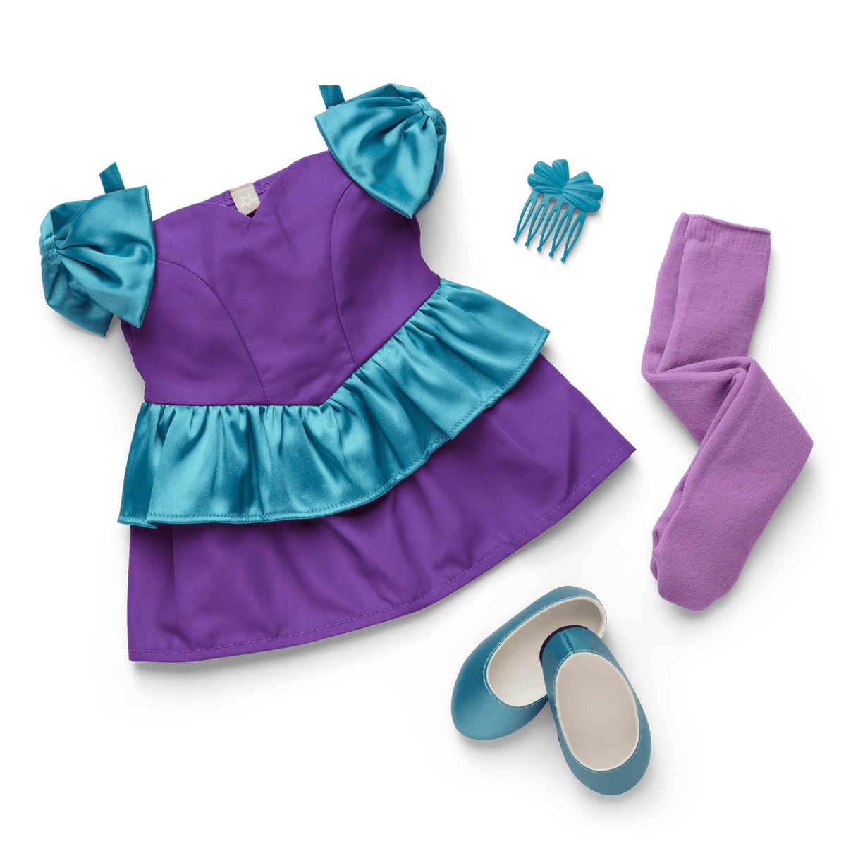 Courtney’s™ Bow-dacious Party Dress for 18-inch Dolls (Historical Characters)