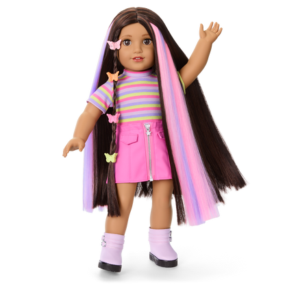 Long Hair Looks™ by Truly Me™ 18-inch Doll #134 & hair accessories