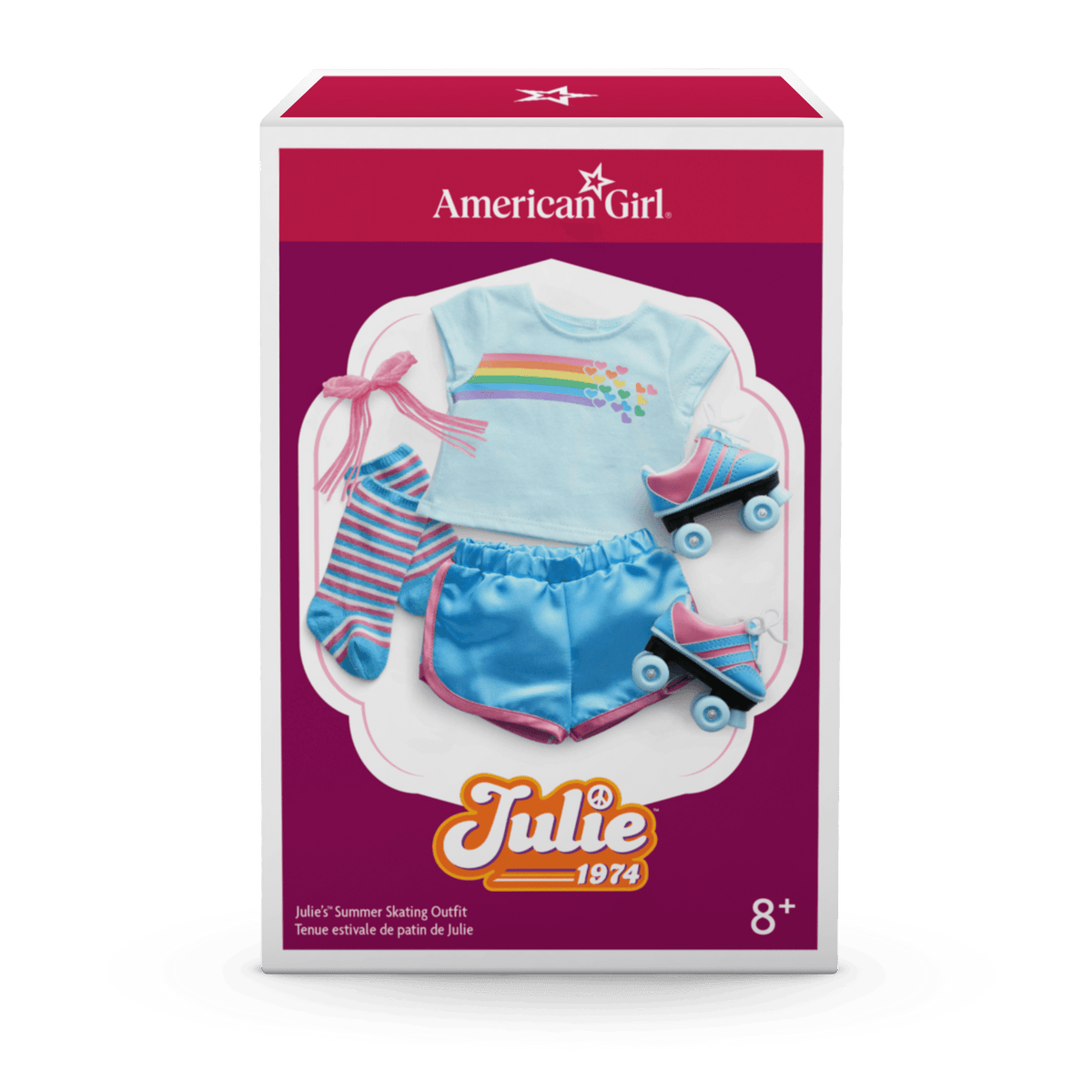 Julie’s™ Summer Skating Outfit for 18-inch Dolls (Historical Characters)