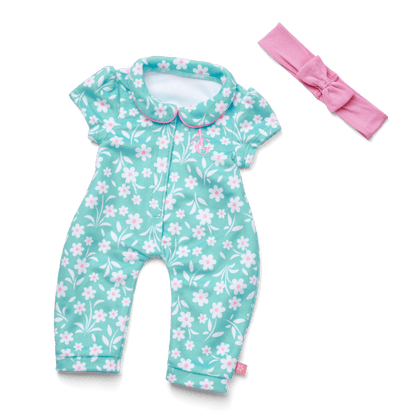 Flower Fun PJs for Little Girls & Bitty Baby® Dolls