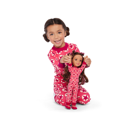 American Girl® x Hanna Andersson Berry Bright Stars Pajamas for 14.5-inch Dolls