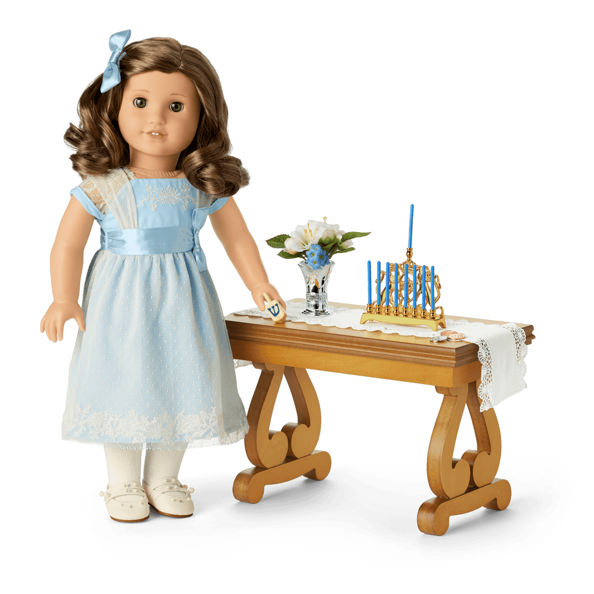 Rebecca’s™ Hanukkah Outfit for 18-inch Dolls (Historical Characters)