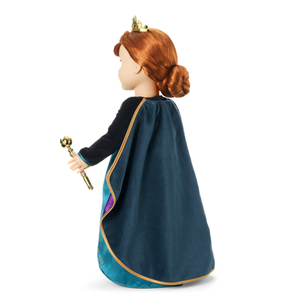 Disney Frozen Queen Anna Outfit & Accessories for 18-inch Dolls by American Girl®