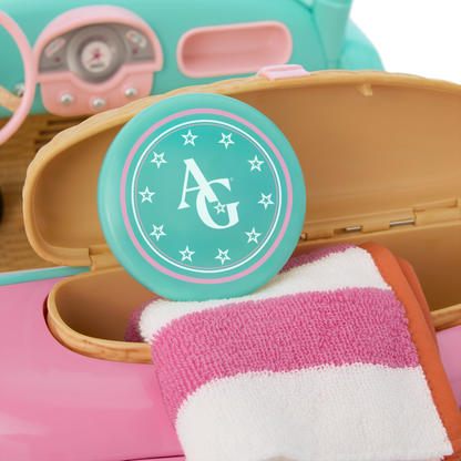 Raquel's™ Seaside Car for 18-inch Dolls (Girl of the Year™ 2026)