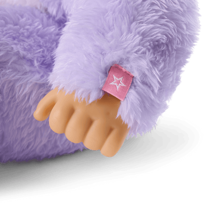 Lovable Lavender Bear One-Piece Outfit for Bitty Baby® Dolls