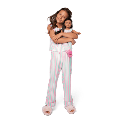 Raquel's™ Coastal Stripes Pajamas for Girls (Girl of the Year™ 2026)
