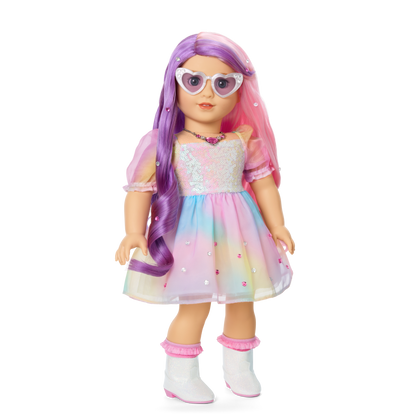 October Opal Obsession Outfit for 18-inch Dolls