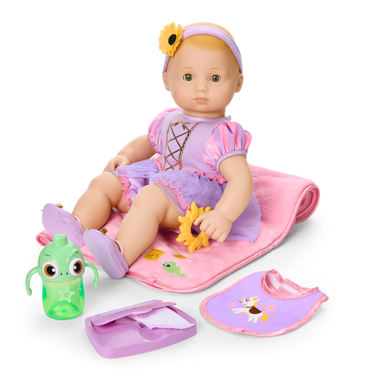 Disney Princess Rapunzel Cuddle & Care Set with Bitty Baby® Doll by American Girl®