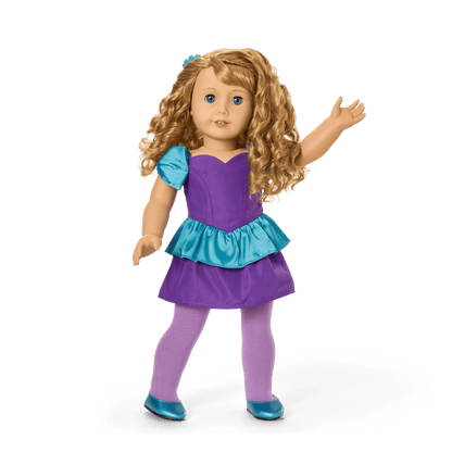 Courtney’s™ Bow-dacious Party Dress for 18-inch Dolls (Historical Characters)