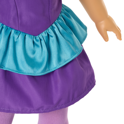Courtney’s™ Party Dress, Caboodles® & Hair Accessories for 18-inch Dolls (Historical Characters)