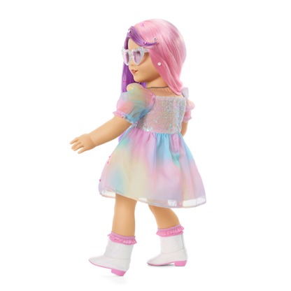 October Opal Obsession Outfit for 18-inch Dolls
