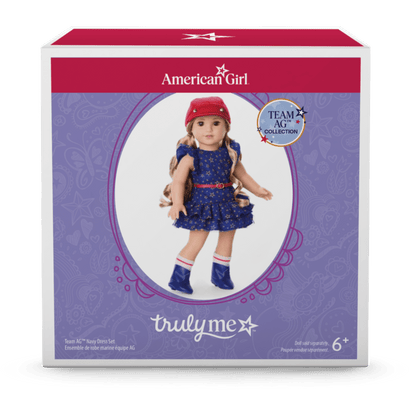 Team AG™ Navy Dress Set for 18-inch Dolls