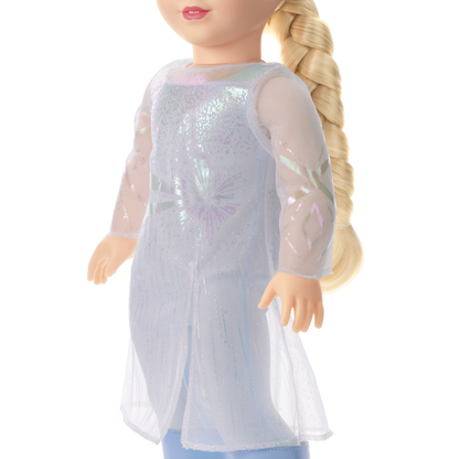 Disney Frozen Elsa Travel Outfit & Bruni for 18-inch Dolls by American Girl®