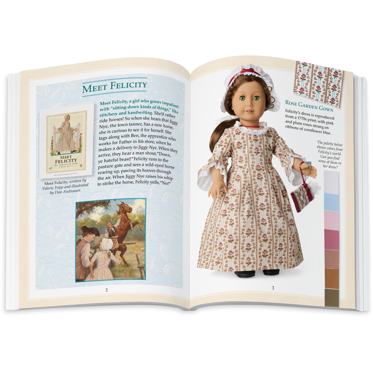 Felicity Merriman™ 18-inch Doll, Book & Accessories (Historical Characters)
