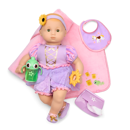 Disney Princess Rapunzel Cuddle & Care Set with Bitty Baby® Doll by American Girl®