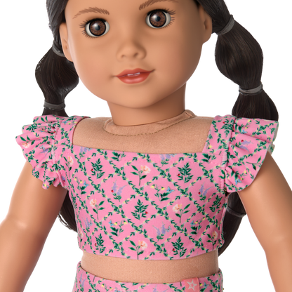 Raquel's™ Beach Outfit for 18-inch Dolls (Girl of the Year™ 2026)