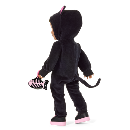 Claws & Cuddles Cat Costume for 18-inch Dolls