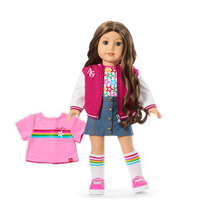 Truly Me™ 18-inch Doll #126, Accessories, Puppy & Doll Carrier