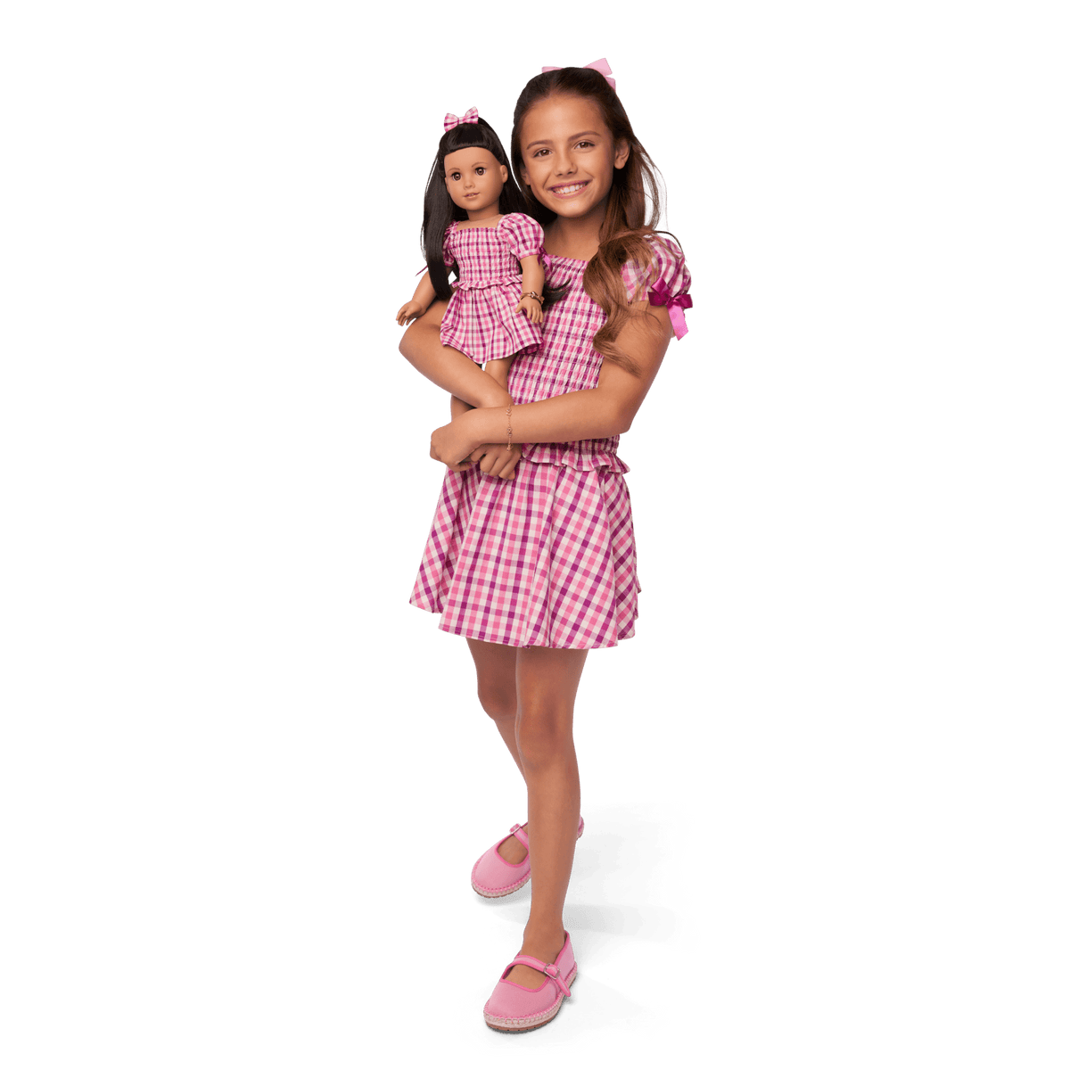 Raquel's™ Gingham Ruffle Outfit for Girls (Girl of the Year™ 2026)