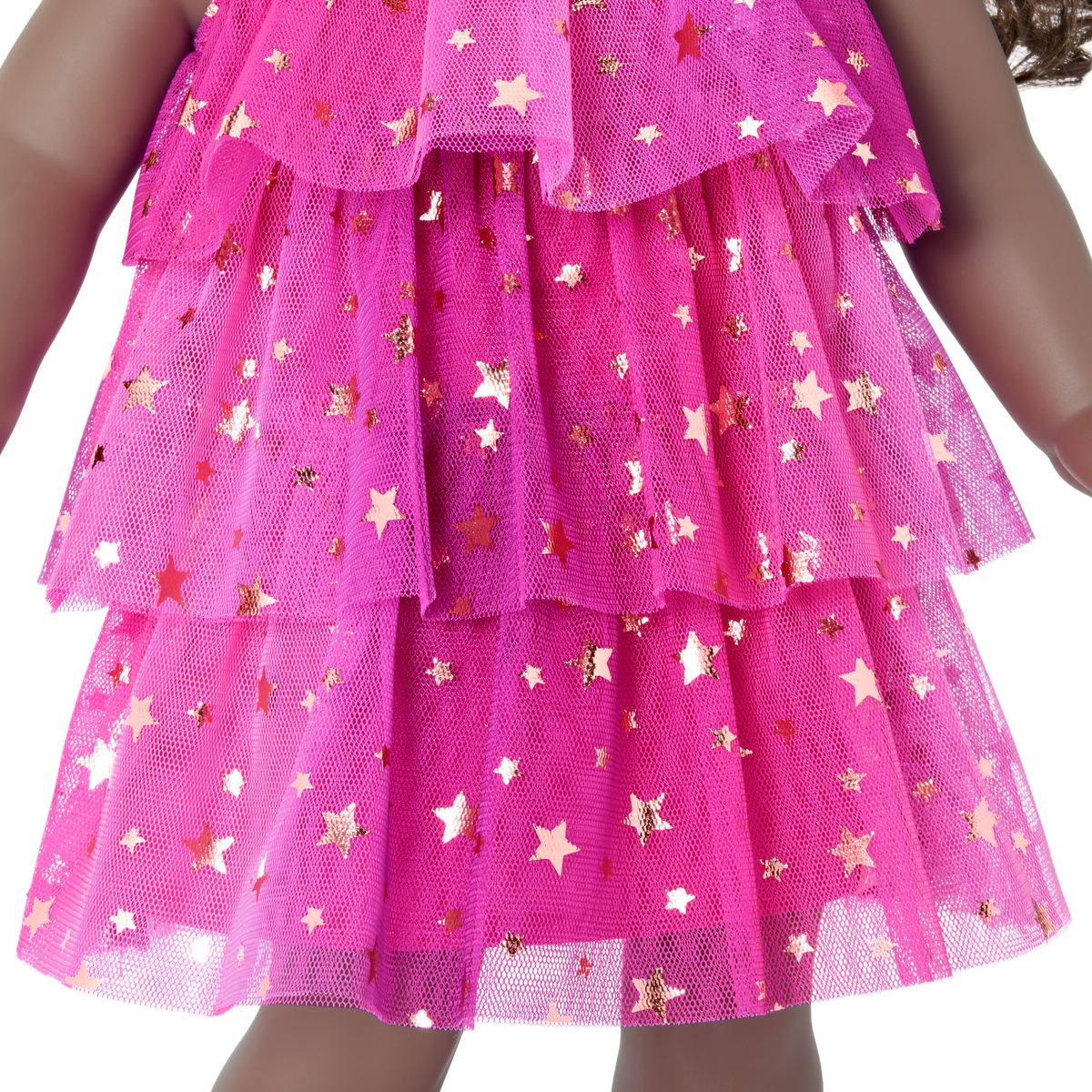 Pink Party-Ready Dresses for Girls & 18-inch Dolls