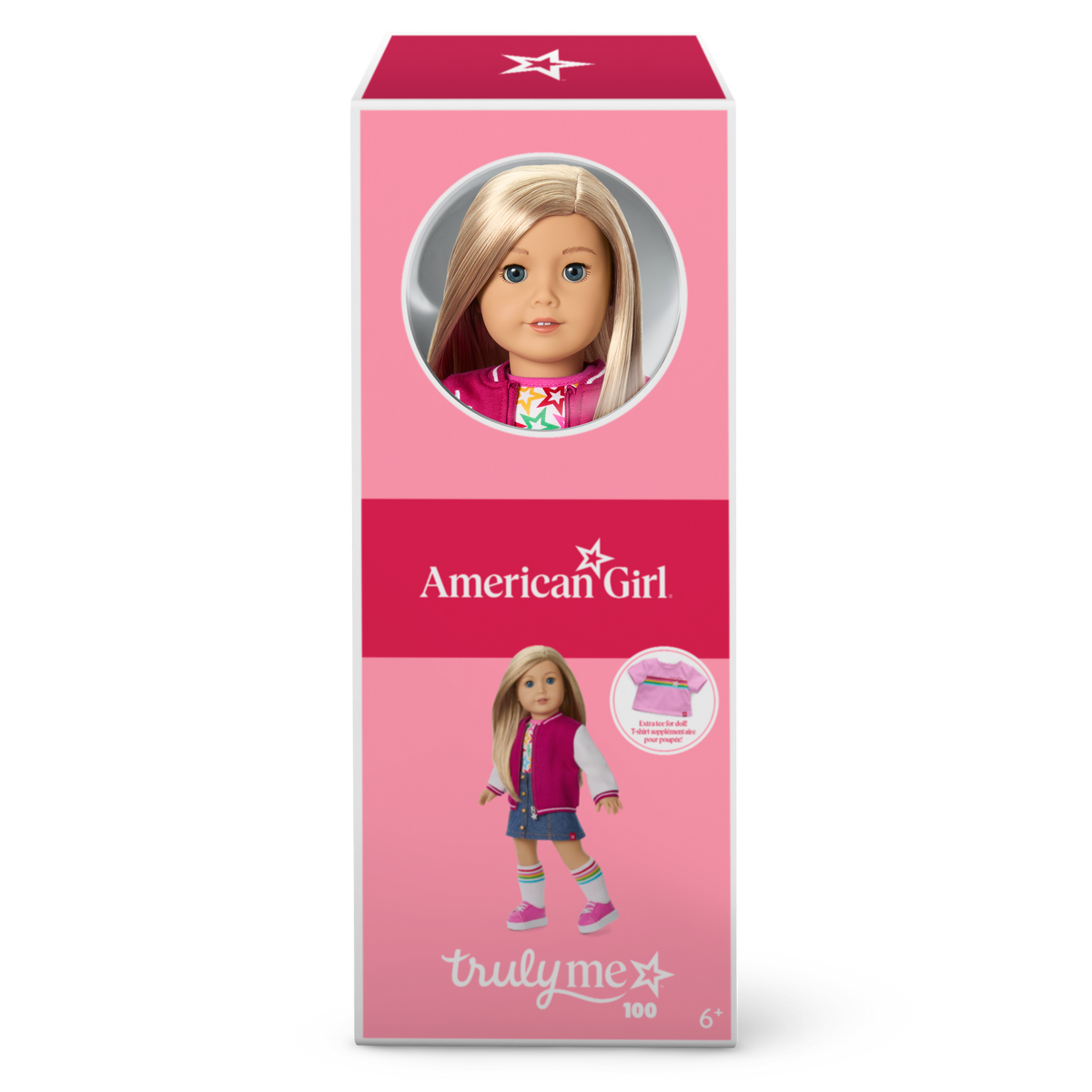 Truly Me™ 18-inch Doll #100, Puppy, Mini Backpack & Accessories AG™ Star Squad Bundle